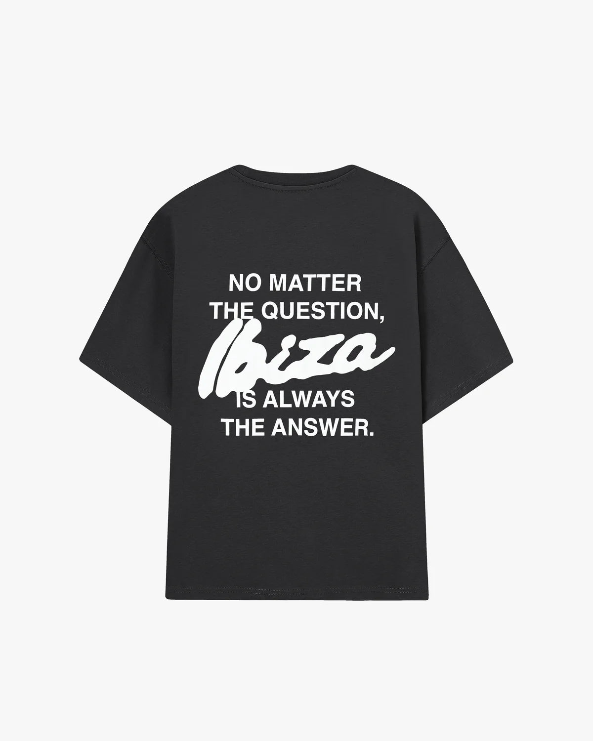 Camiseta Answer Gris Oscuro