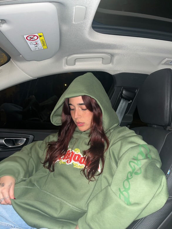 HOODIE BACK GOODS GREEN
