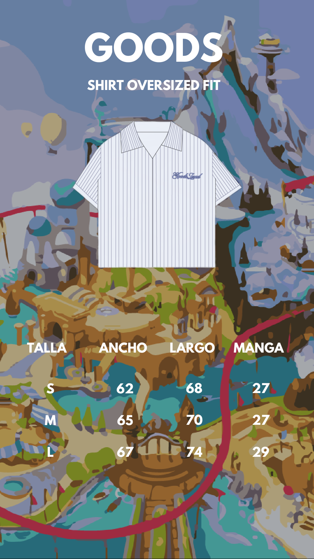 SHIRT LAND SKY BLUE
