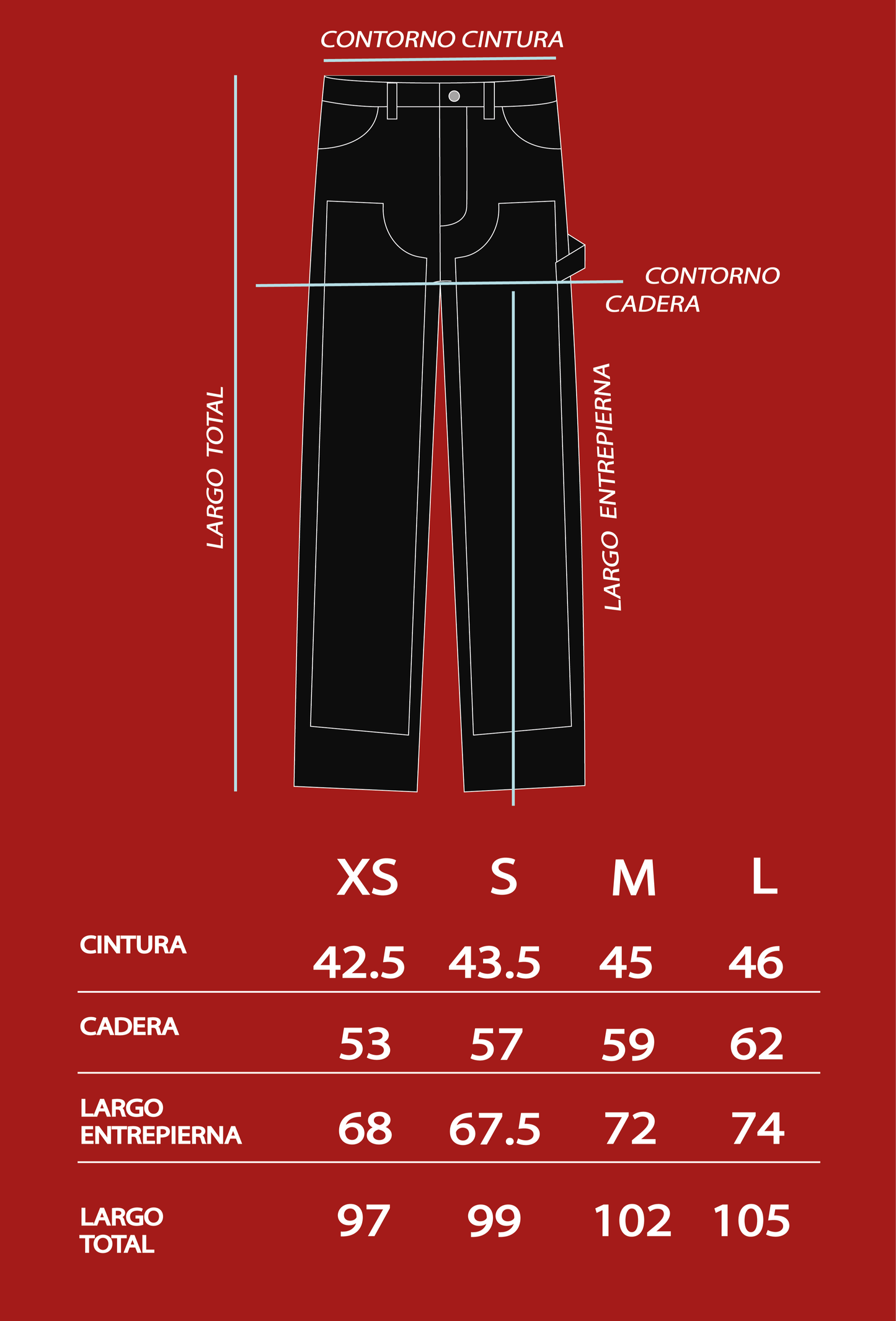 Pantalón Love