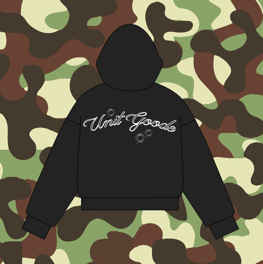 MILITARY ZIP-UP GREY