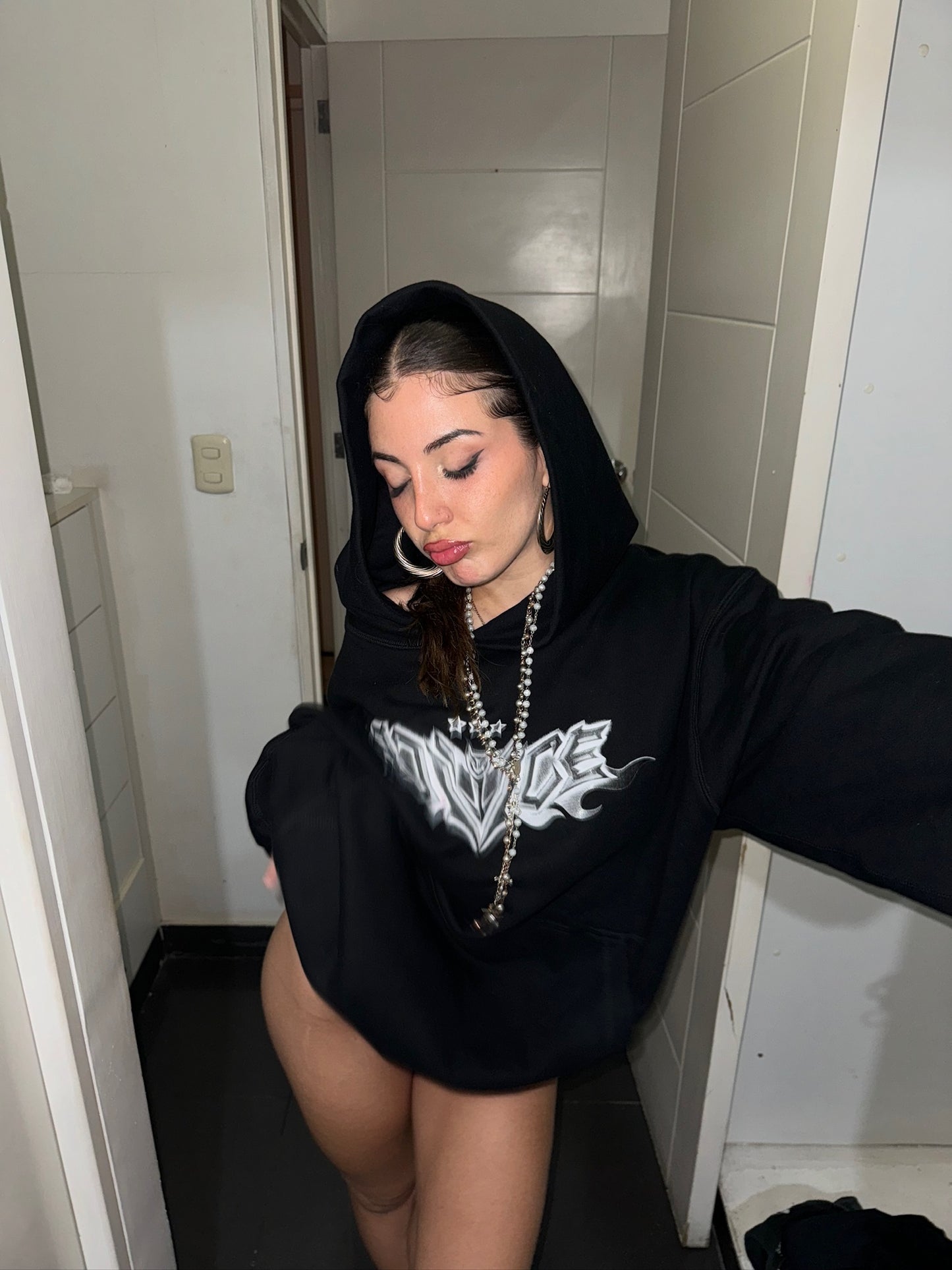 HOODIE DARK BAT