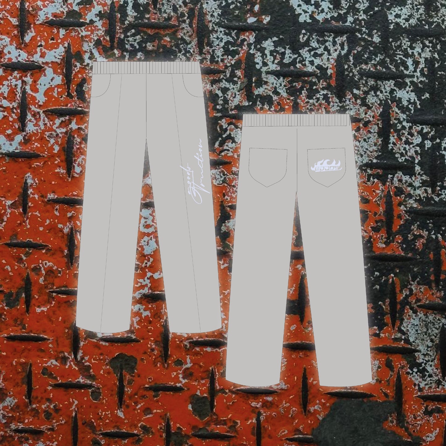 JOGGER TRUCTION GREY