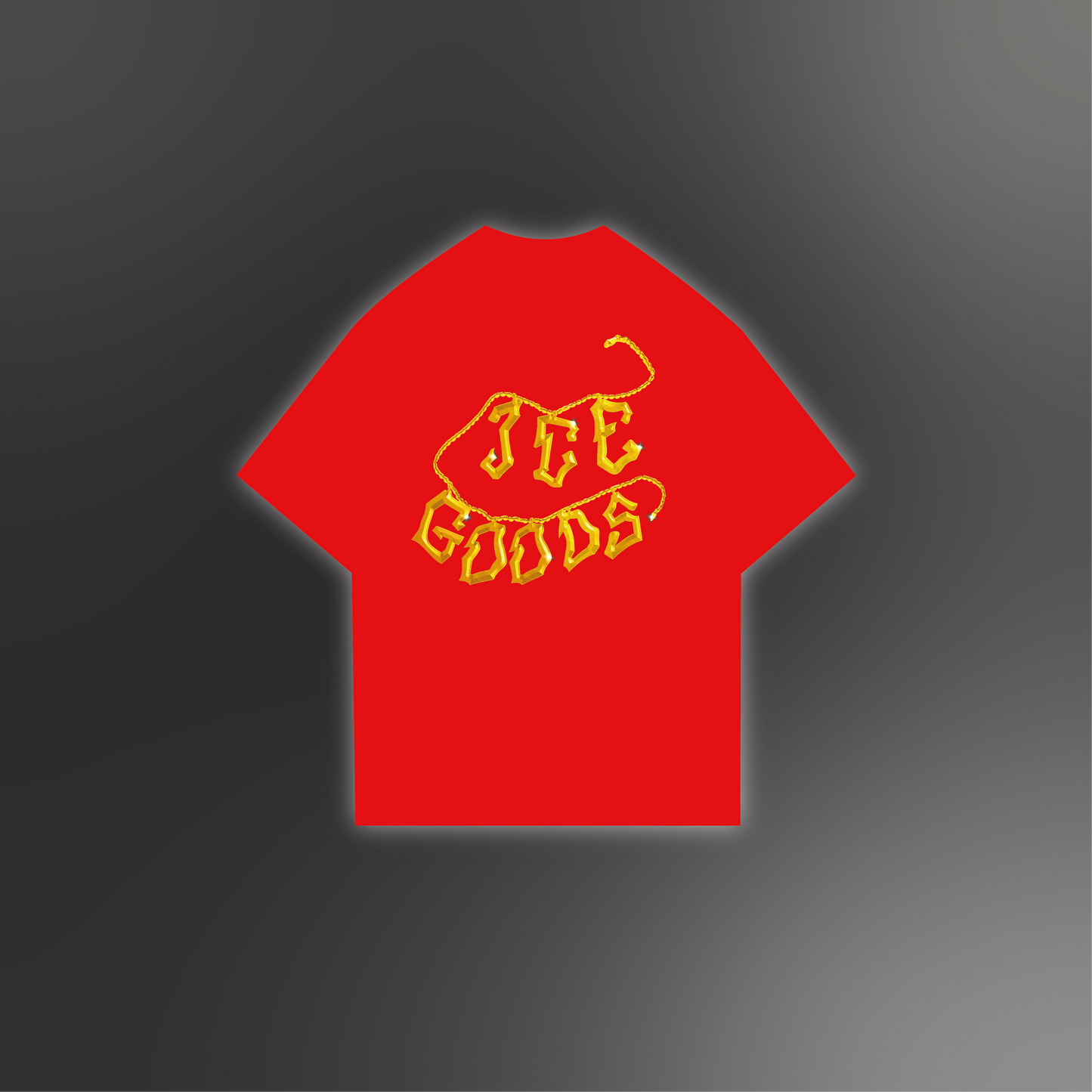 TEE TOUCH MY CHAIN RED
