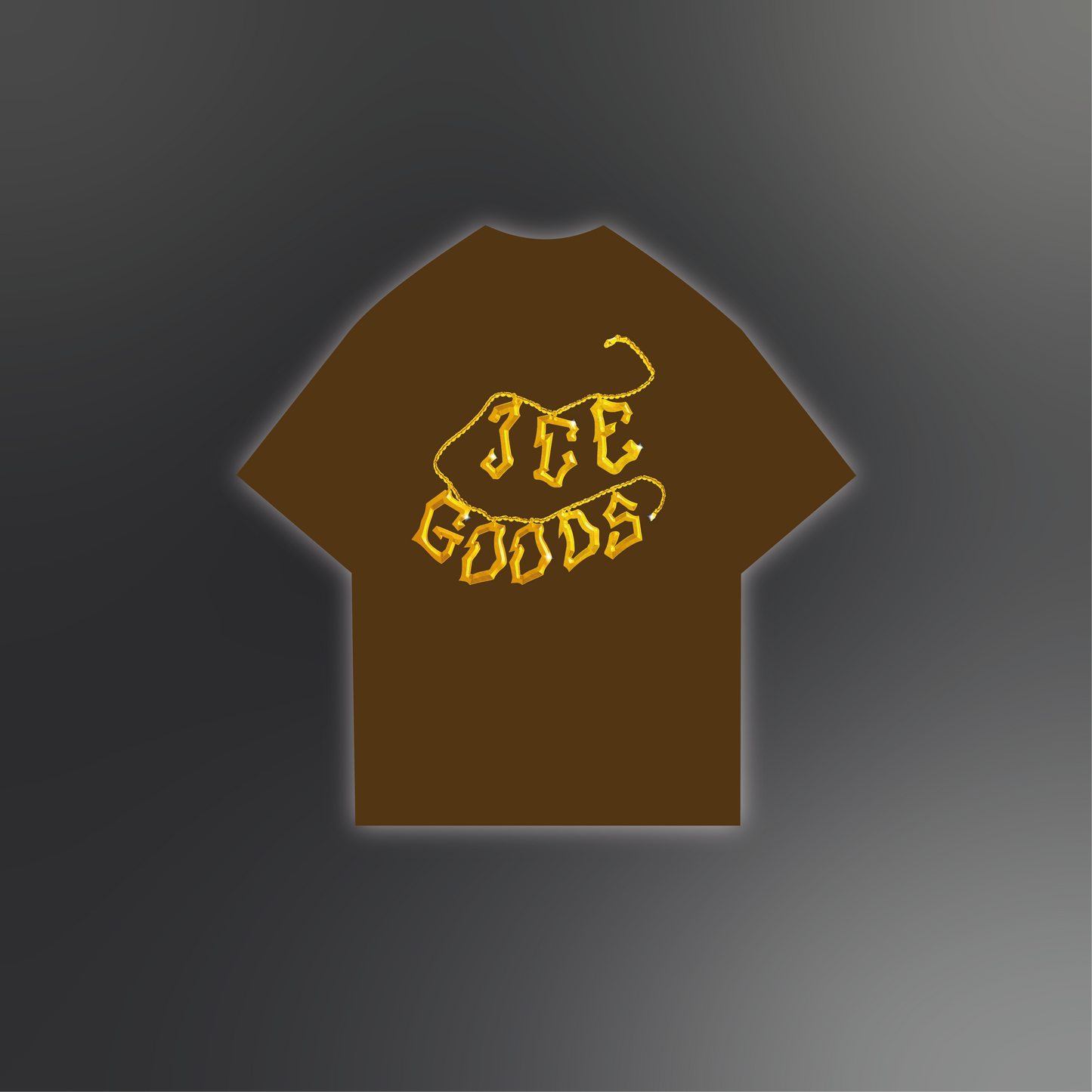TEE TOUCH MY CHAIN BROWN