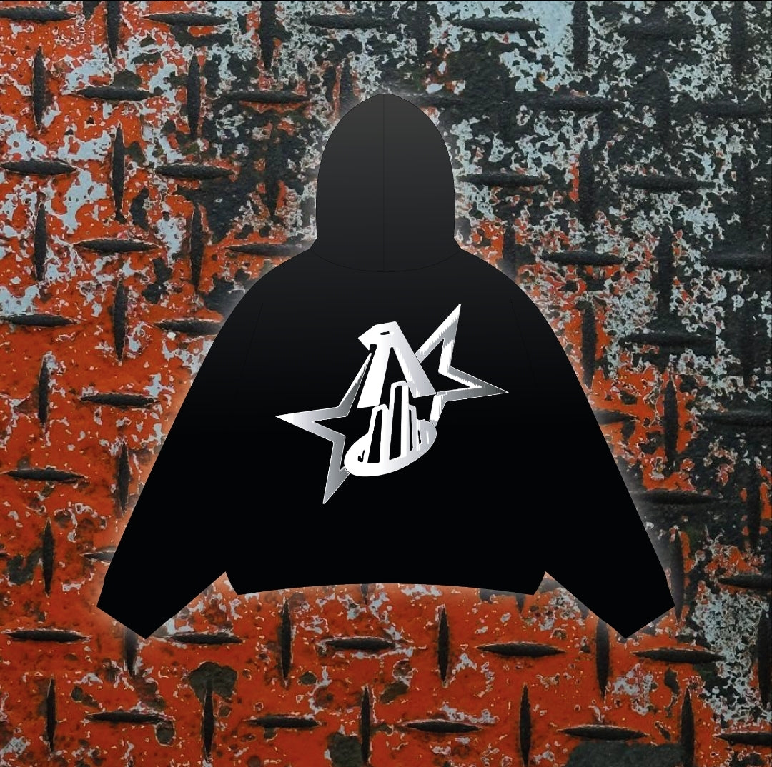 HOODIE ARTIFICIAL GOODS - BLACK