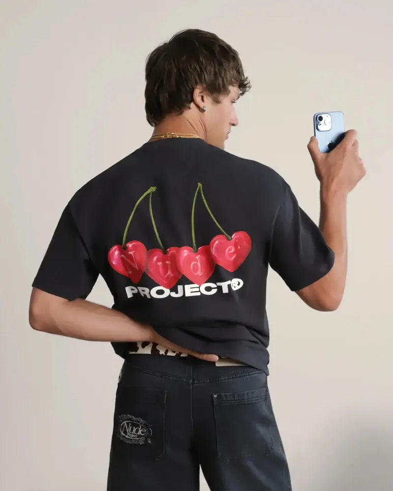 Camiseta Cherry Nero