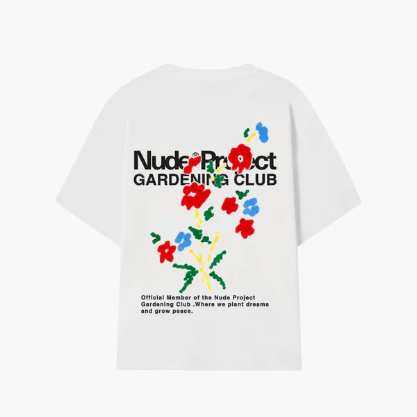 Camiseta Floreta Blanco