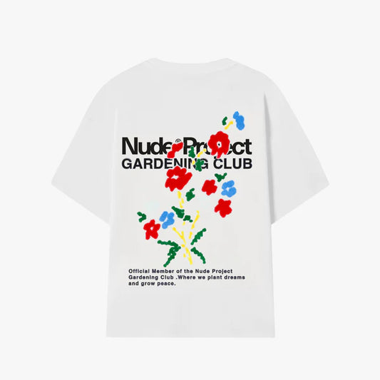 Camiseta Floreta Blanco