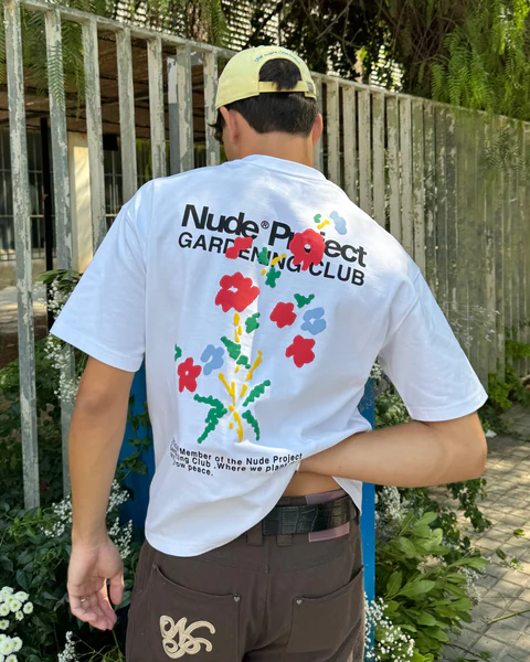 Camiseta Floreta Blanco