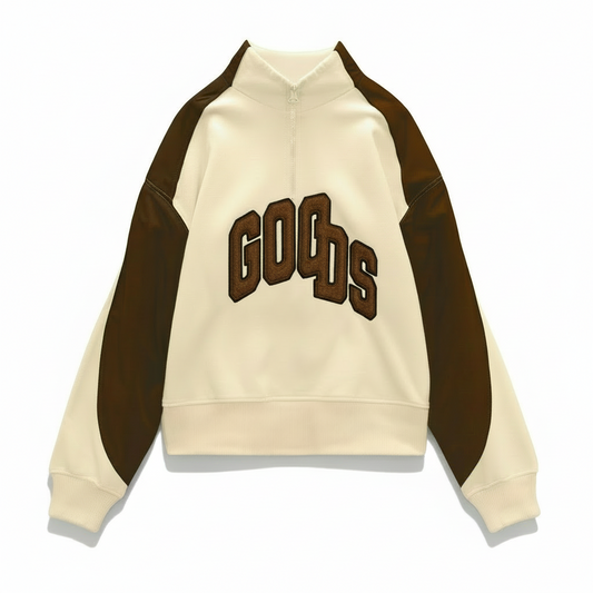 HOODIE BROKEN - CAFE