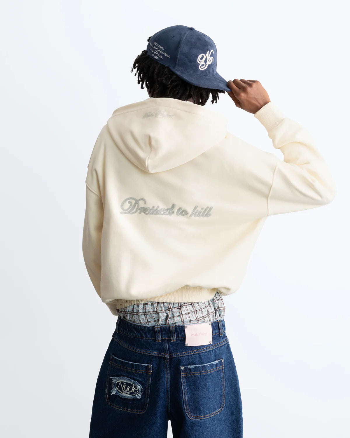 Sudadera Con Cremallera Kill Bill Crema