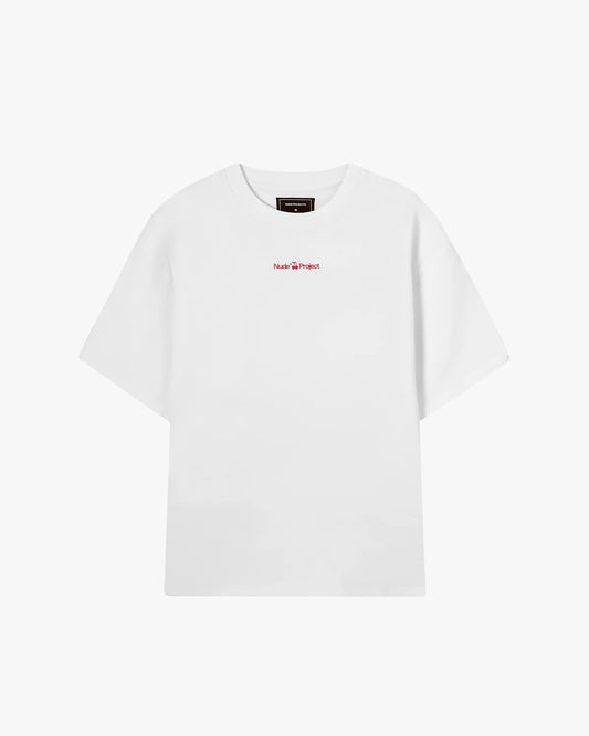Camiseta Cherry Logo Blanca