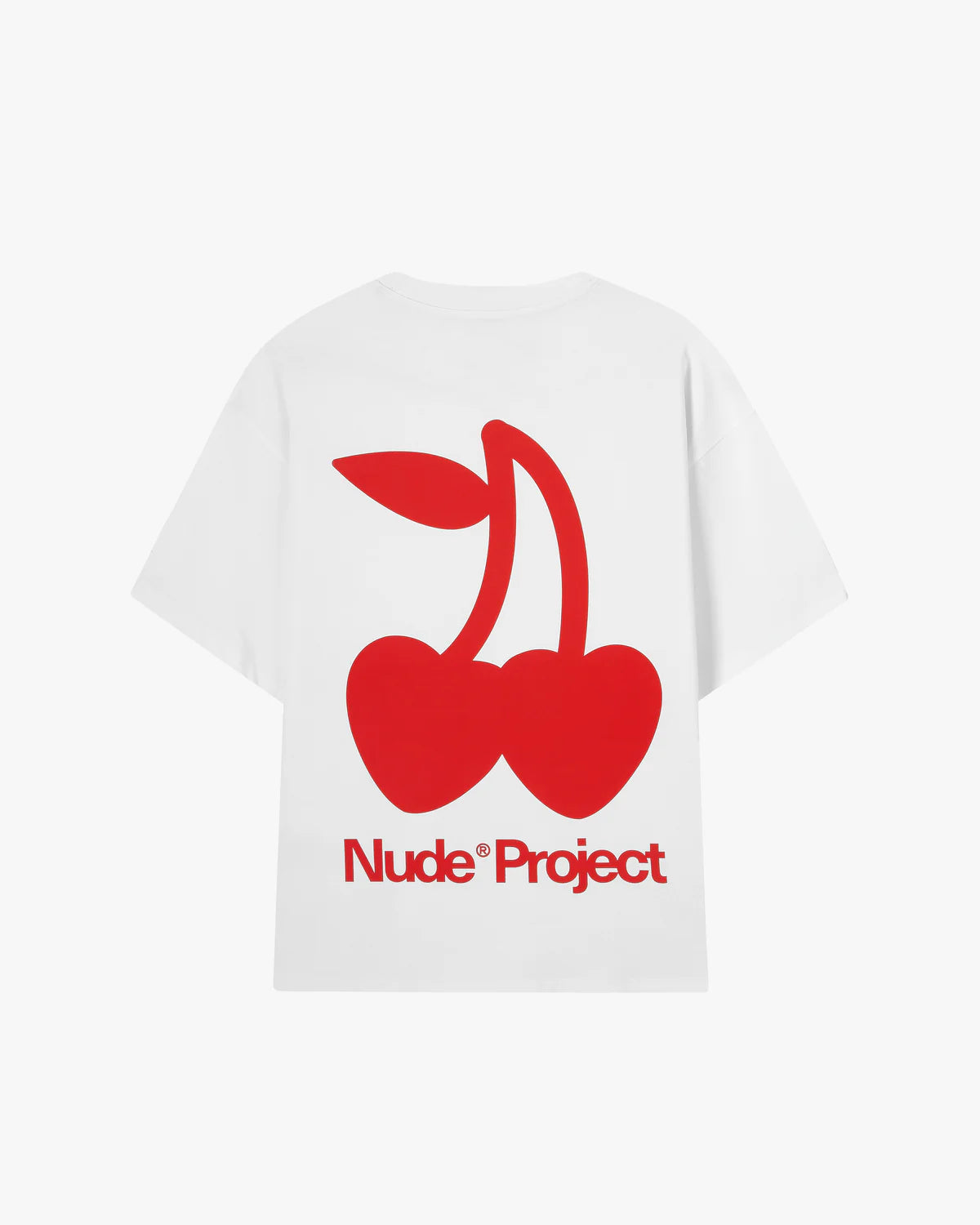 Camiseta Cherry Logo Blanca
