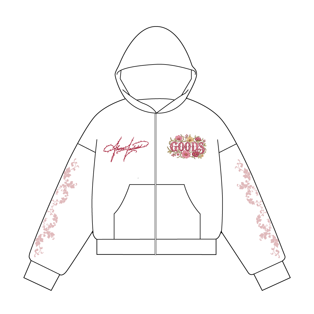 ZIP WAFFLE WHITE