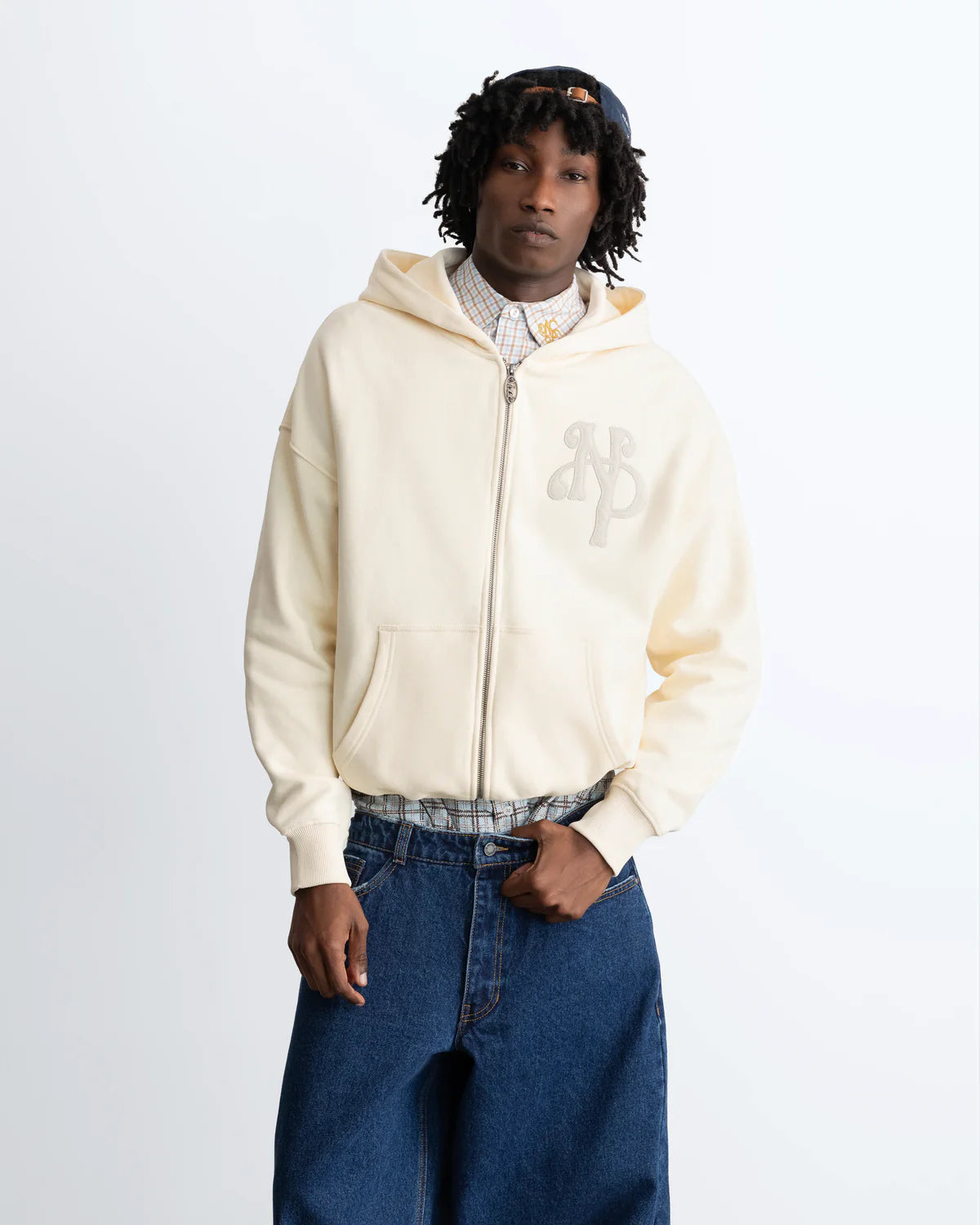Sudadera Con Cremallera Kill Bill Crema